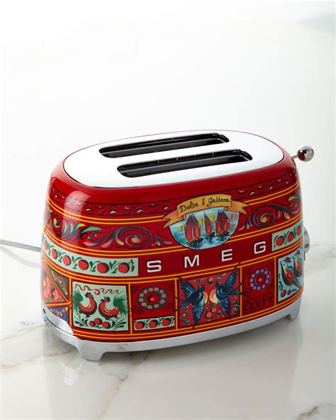 dolce gabbana smeg collaboration|dolce and gabbana toaster.